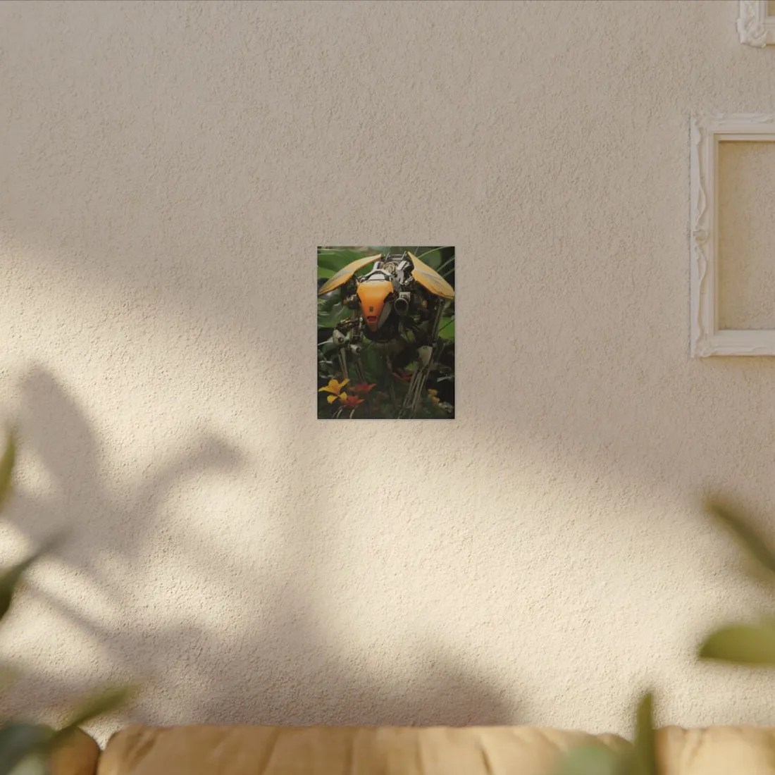 Robotic Wildlife Sanctuary: AI-Operated Haven for Harmony and Nature - Canvas