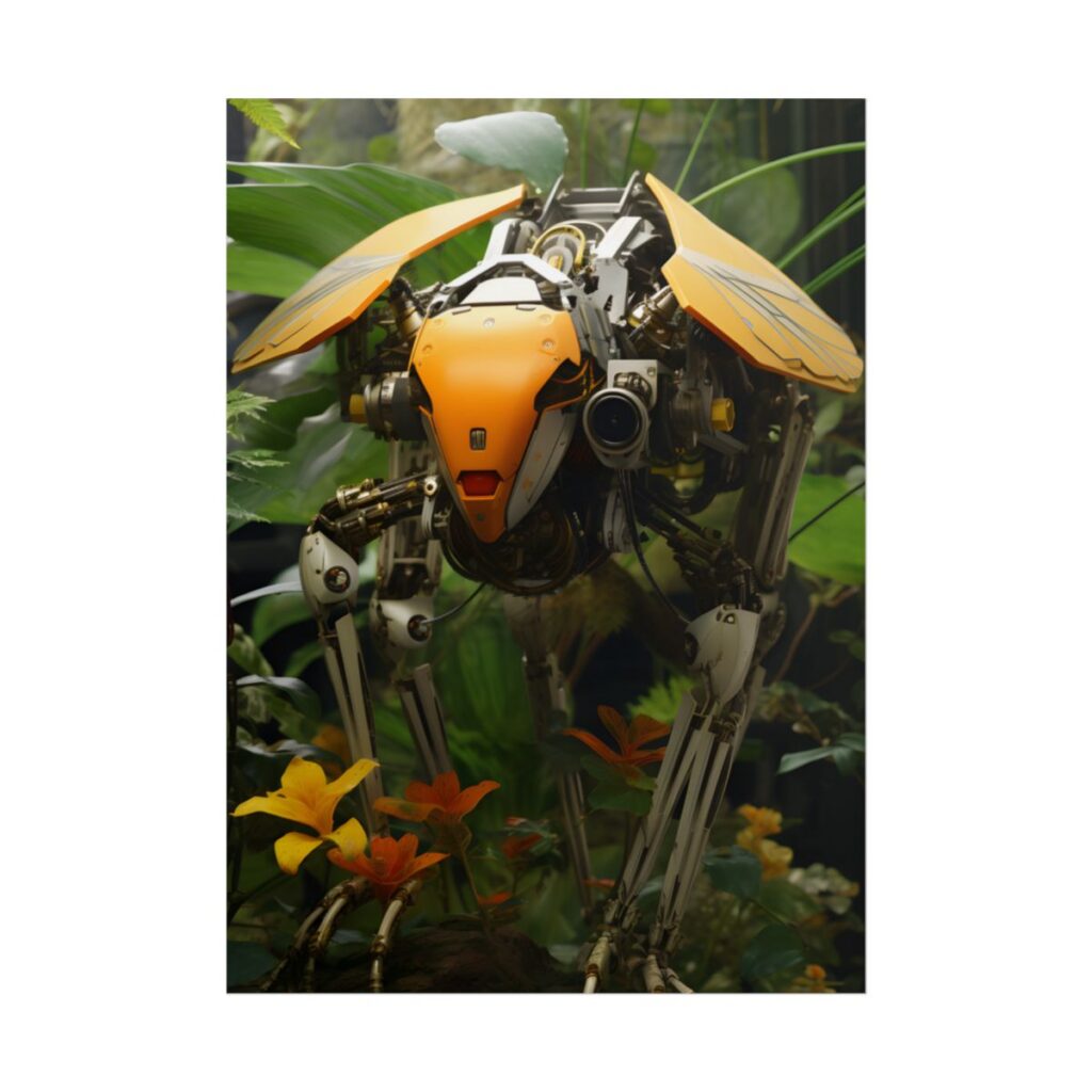 Robotic Wildlife Sanctuary: AI-Operated Haven for Harmony and Nature - Poster
