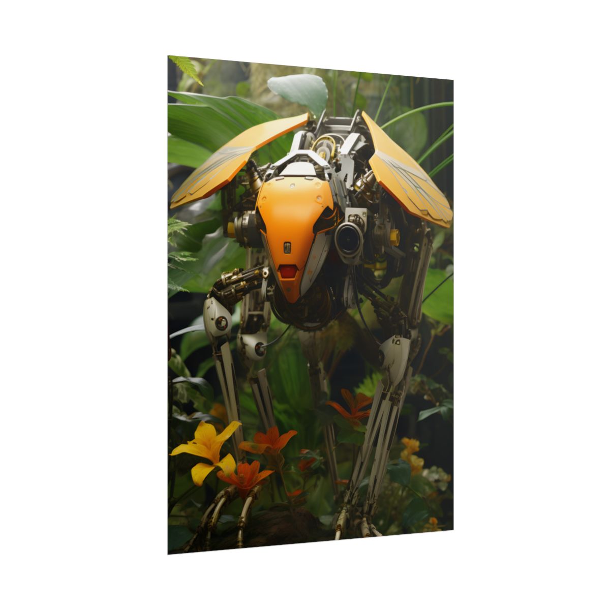 Robotic Wildlife Sanctuary: AI-Operated Haven for Harmony and Nature - Poster