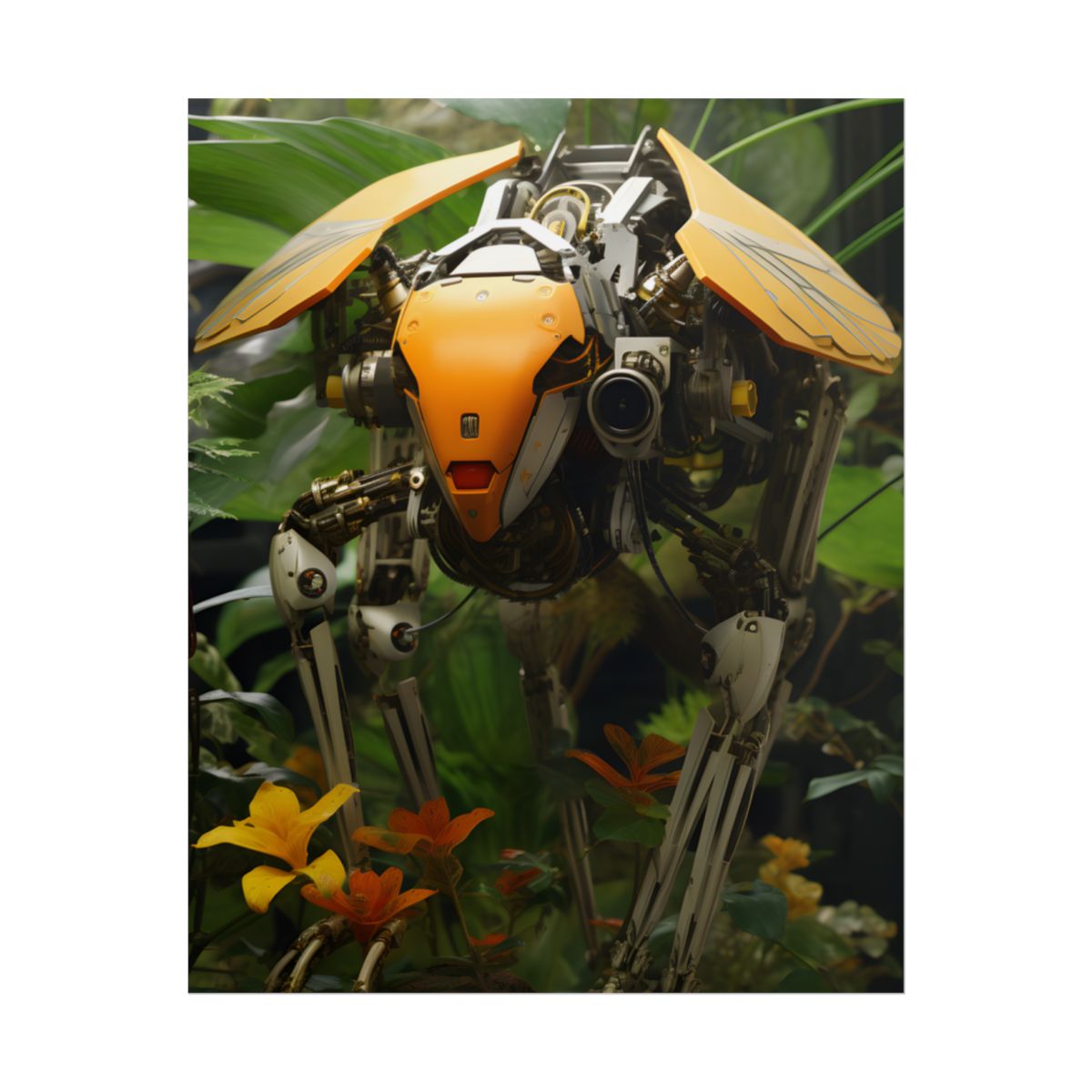 Robotic Wildlife Sanctuary: AI-Operated Haven for Harmony and Nature - Poster