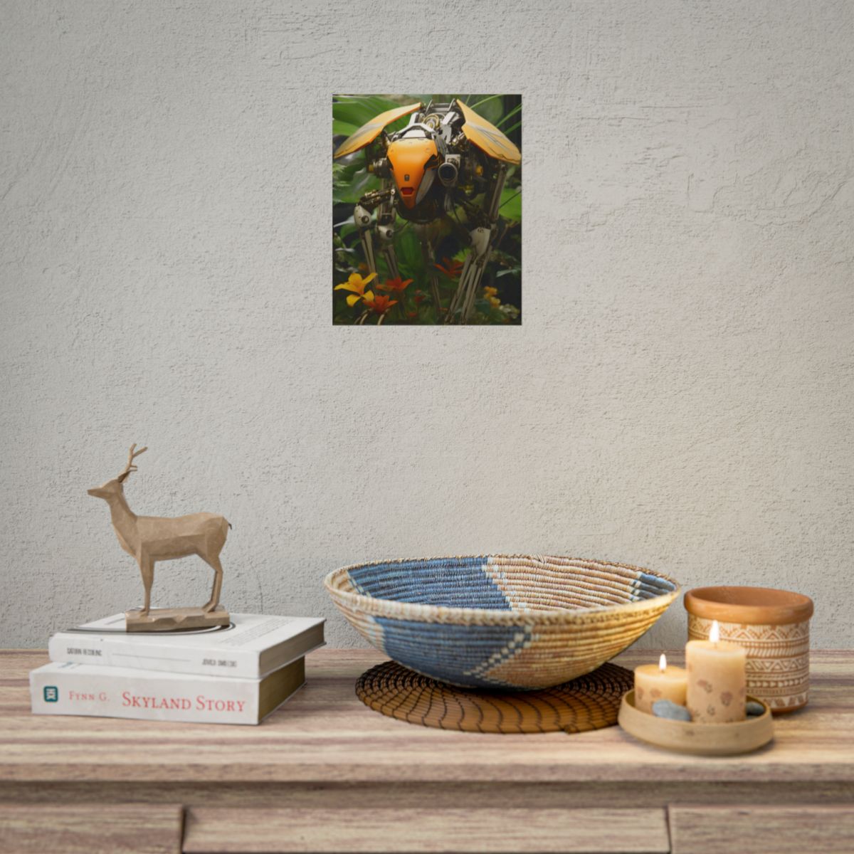 Robotic Wildlife Sanctuary: AI-Operated Haven for Harmony and Nature - Poster