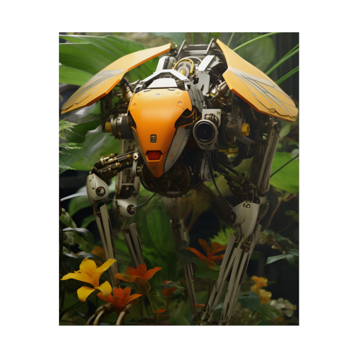 Robotic Wildlife Sanctuary: AI-Operated Haven for Harmony and Nature - Poster