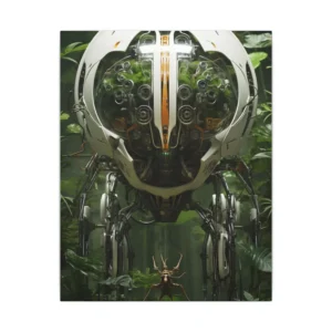 Jungle Dome Walker Canvas Print