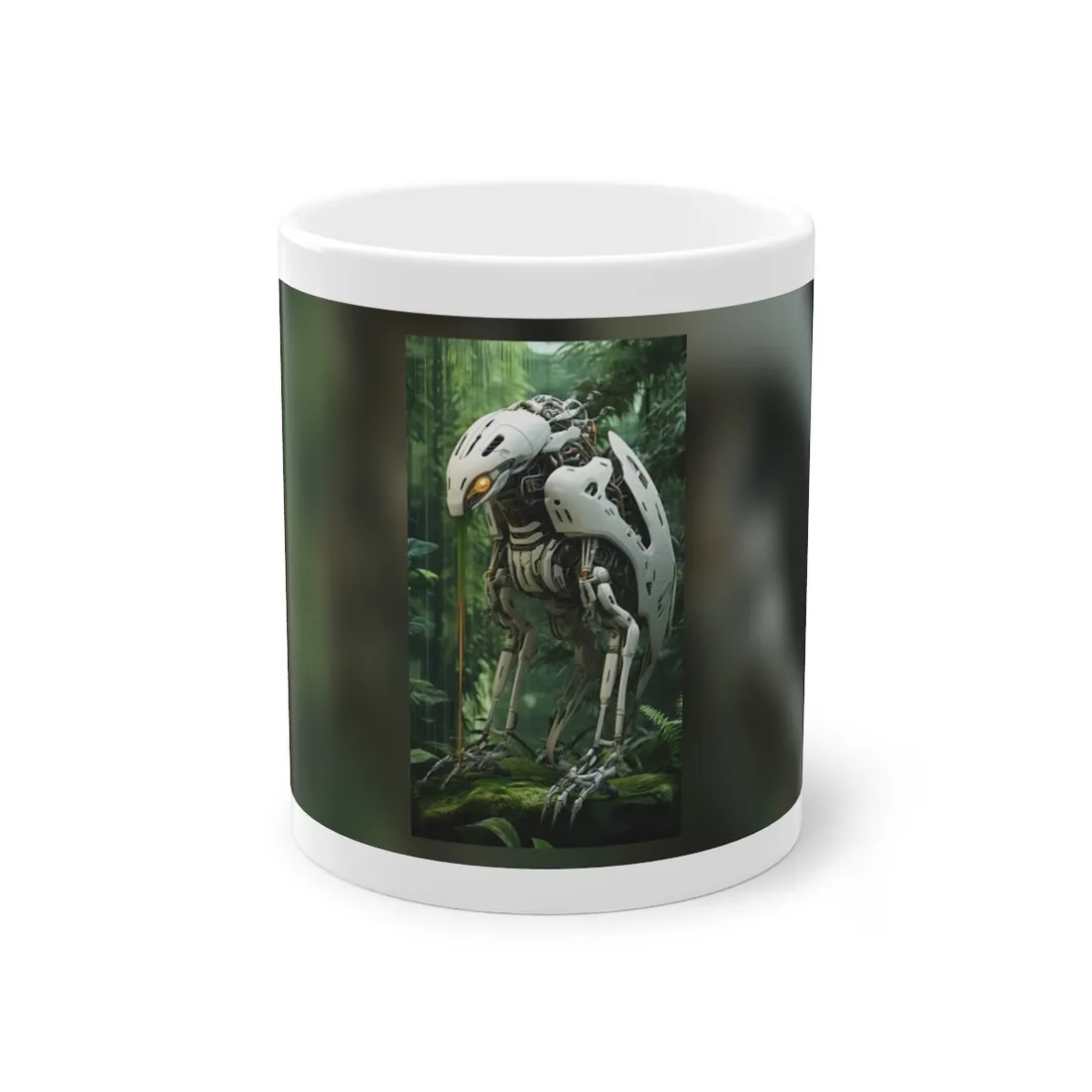 Robotic Wildlife Sanctuary: Six-Legged Creature Oasis - Mug