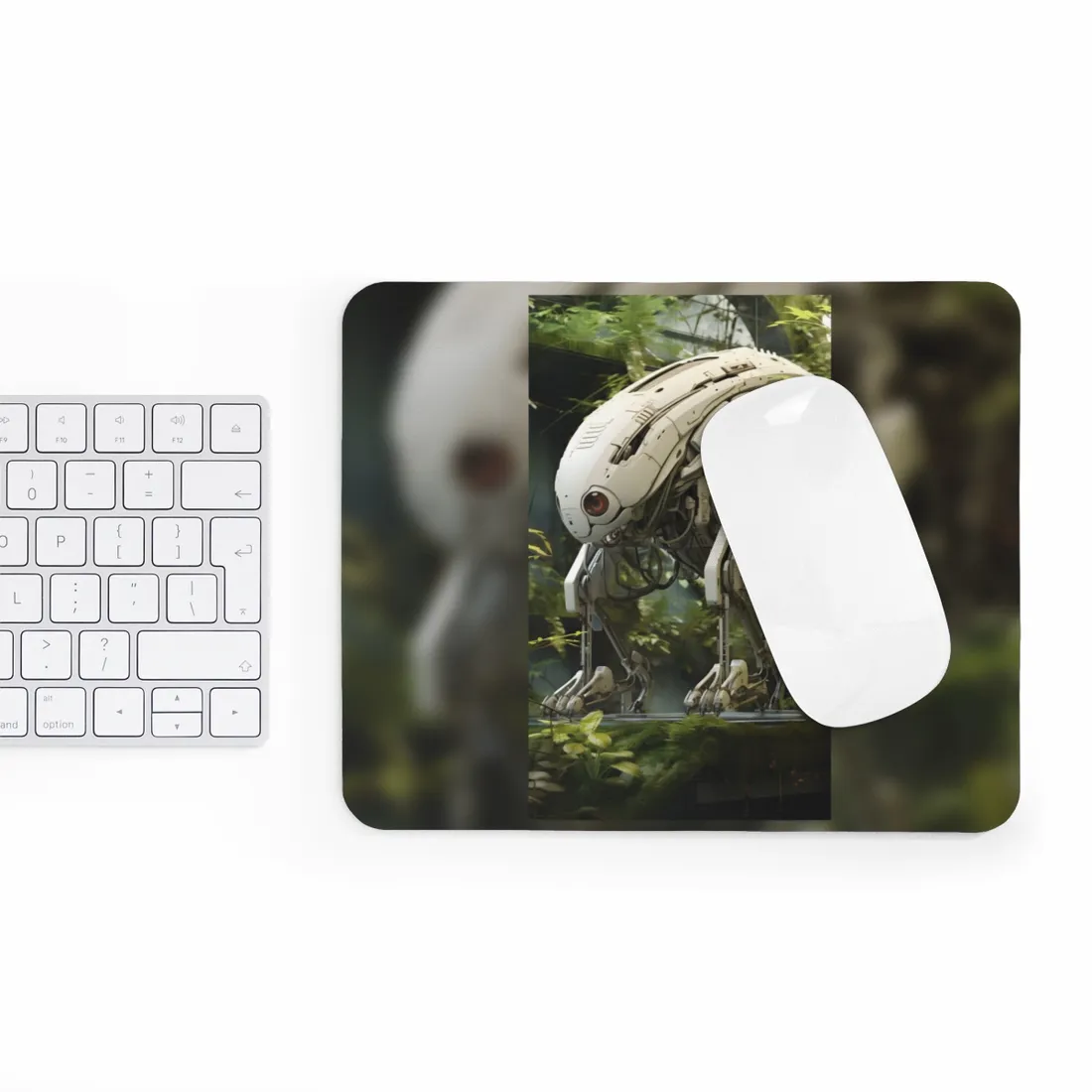 Robotics for Wildlife Sanctuary: AI-Operated Haven - Mouse Pad