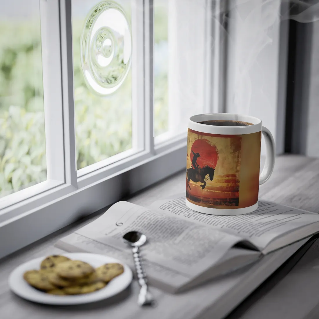 Rodeo Cowboy: Riding a Bucking Bronco - Mug