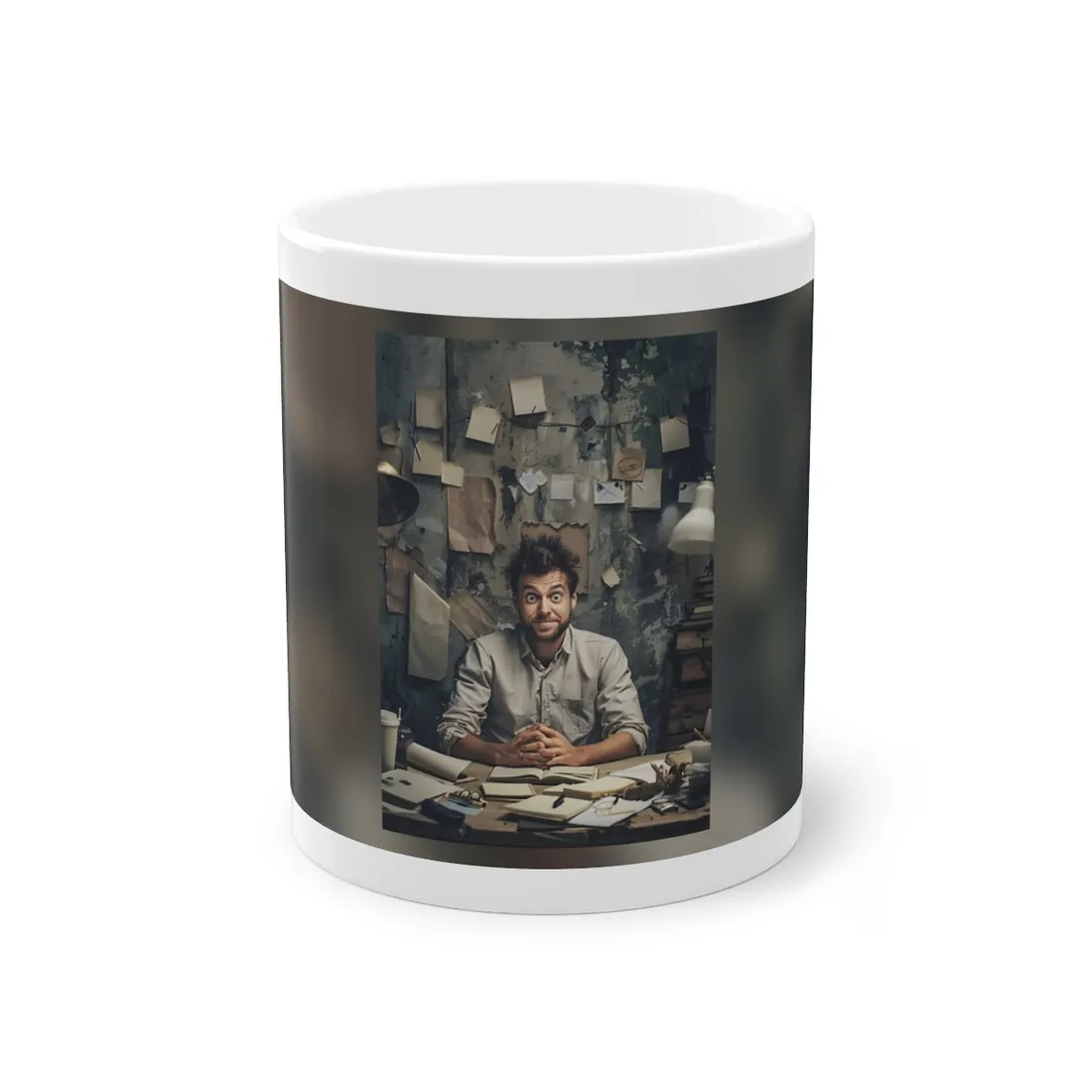 Self-Portrait in Reflection: Everyday Life Moment - Mug