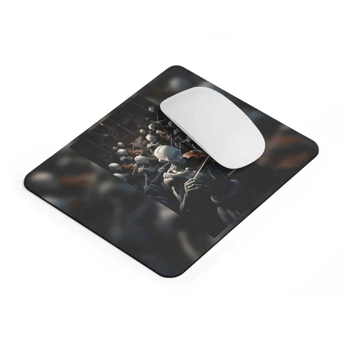 Sentient Robot Symphony: A Robot Orchestra - Mouse Pad