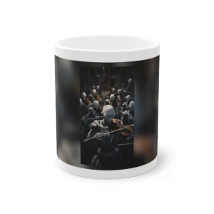 Robots Playing Violins Mug