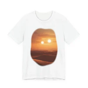 Twin Suns over Dunes T-Shirt