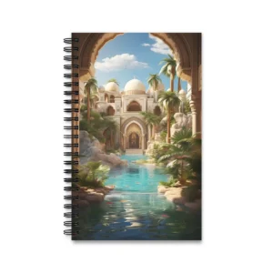 Palace Pool Oasis Spiral Notebook