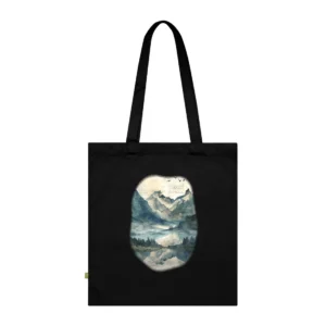 Mountains Reflected in Lake Tote Bag