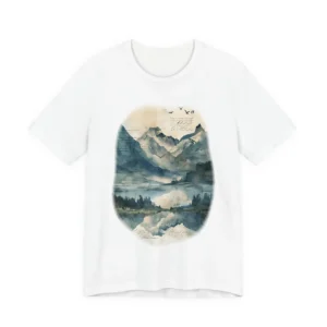 Mountains Reflected in Lake T-Shirt