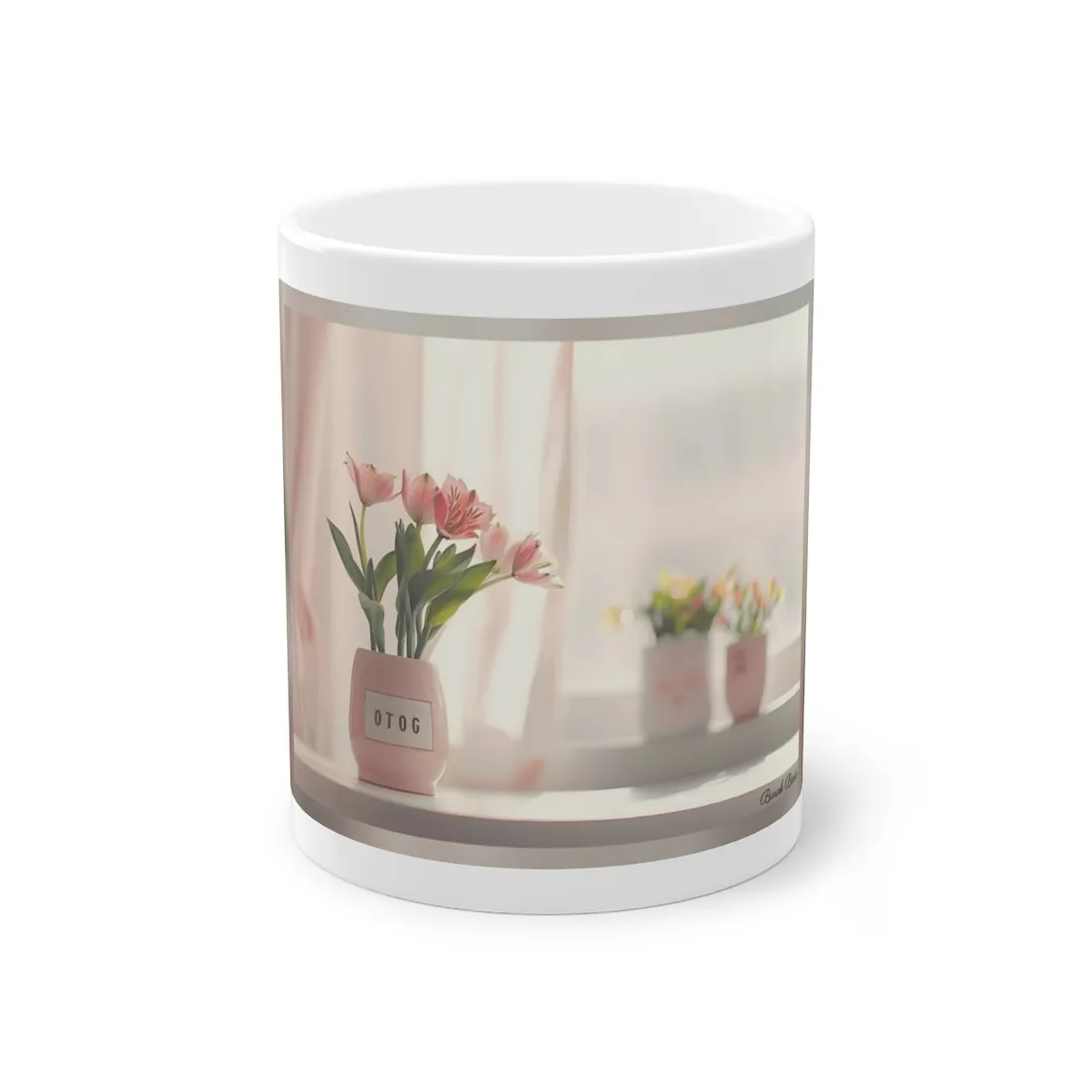 Serene Outdoor Landscape: Soft-Spoken Reminder - Mug