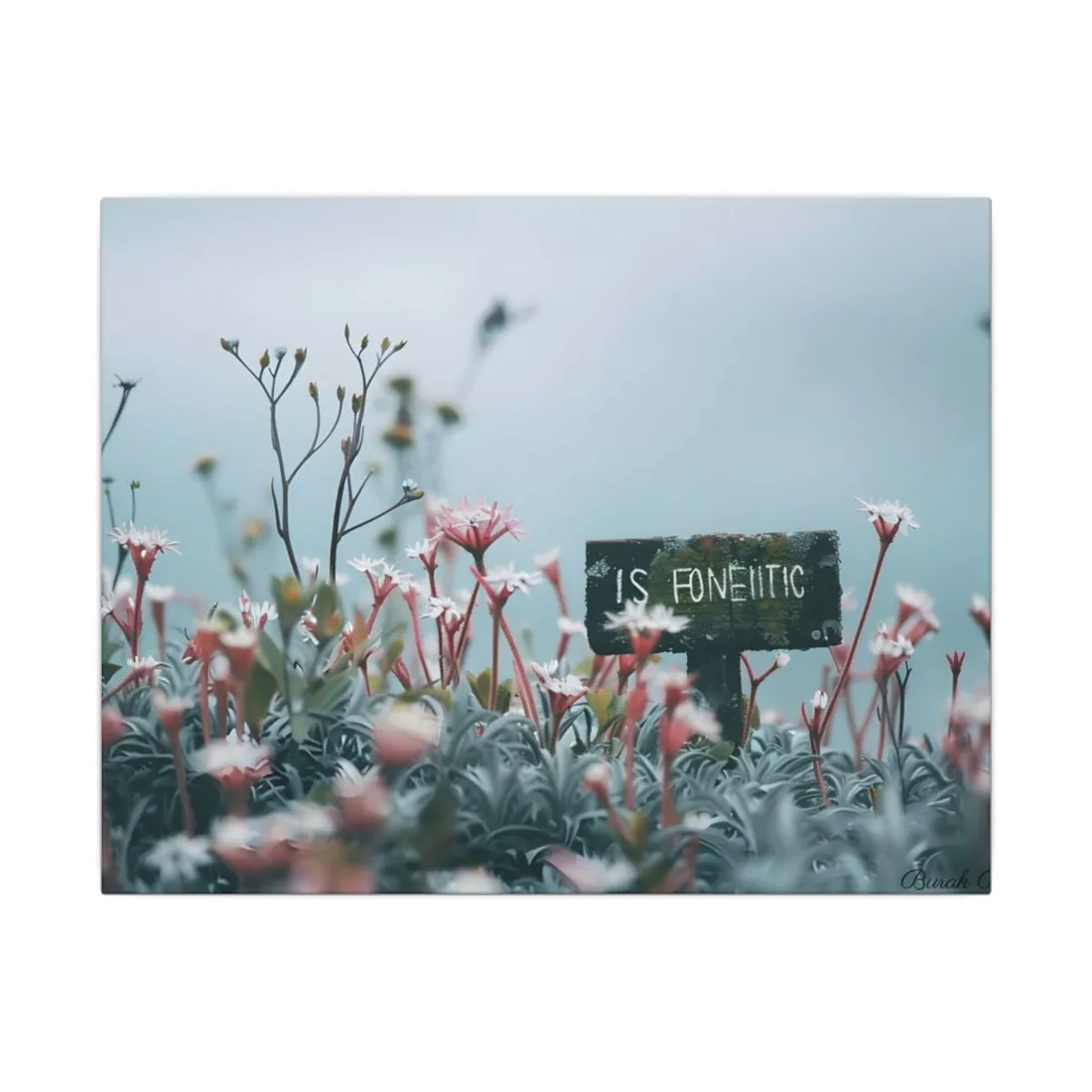 Serene Outdoor Moment: Soft Focus Art - Canvas