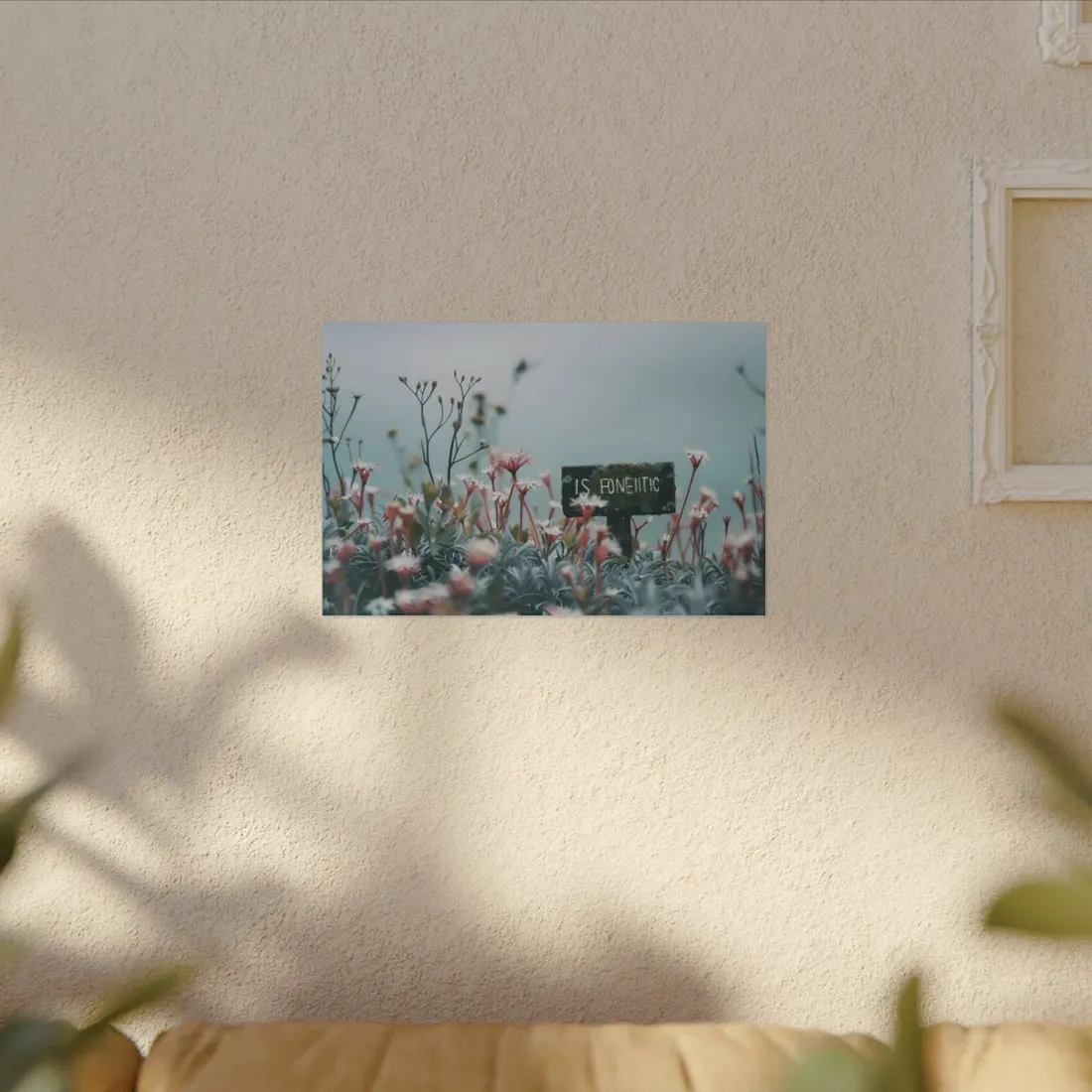 Serene Outdoor Moment: Soft Focus Art - Canvas