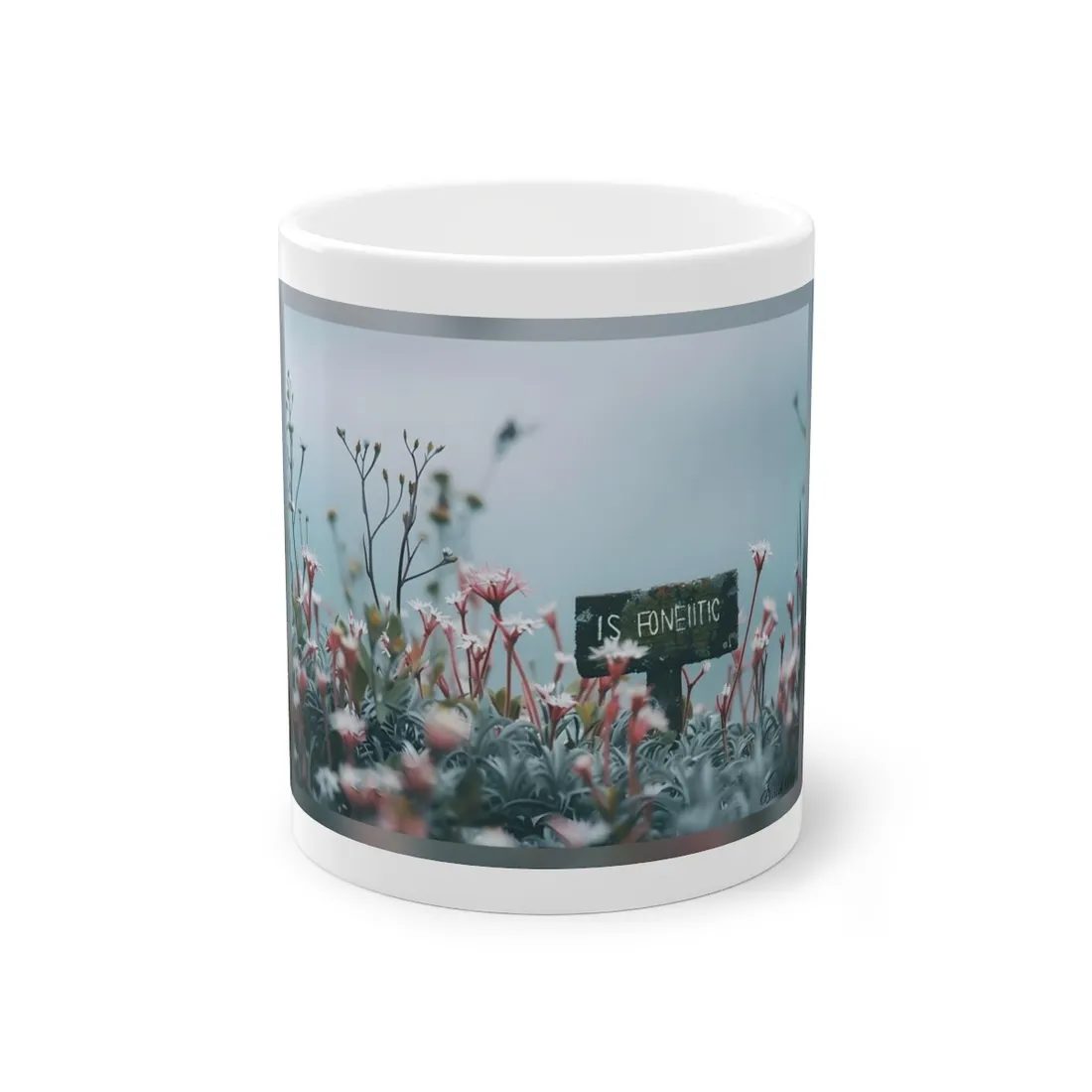 Serene Outdoor Moment: Soft Focus Art - Mug