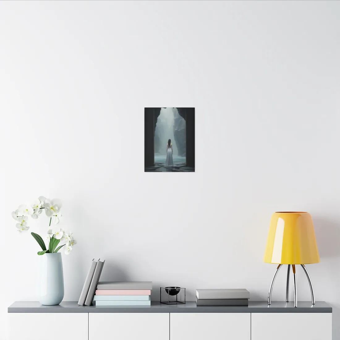 Serenity in Nature: Tranquil Outdoor Scene - Canvas