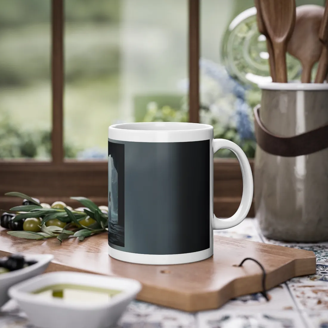 Serenity in Nature: Tranquil Outdoor Scene - Mug