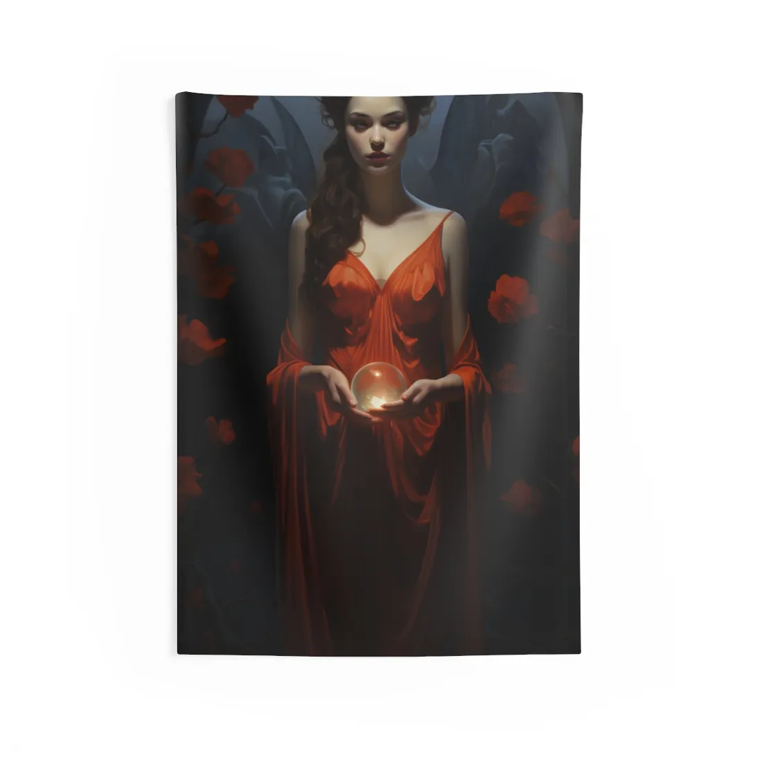 Simple Portrait: Individual in Style - Wall Tapestry