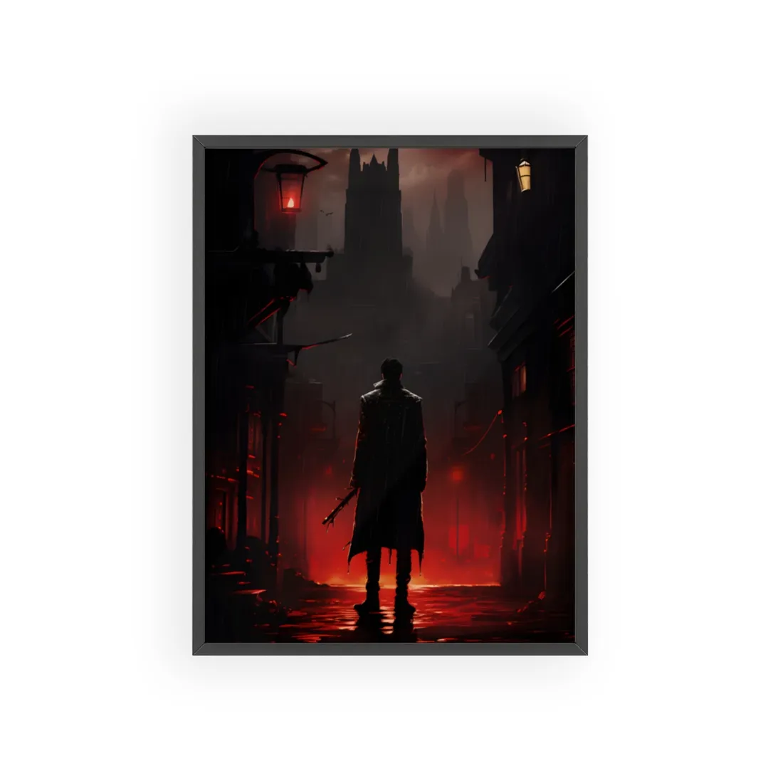 Solve Urban Mysteries: Urban Fantasy Detective Novel (Book 6) - Framed Poster