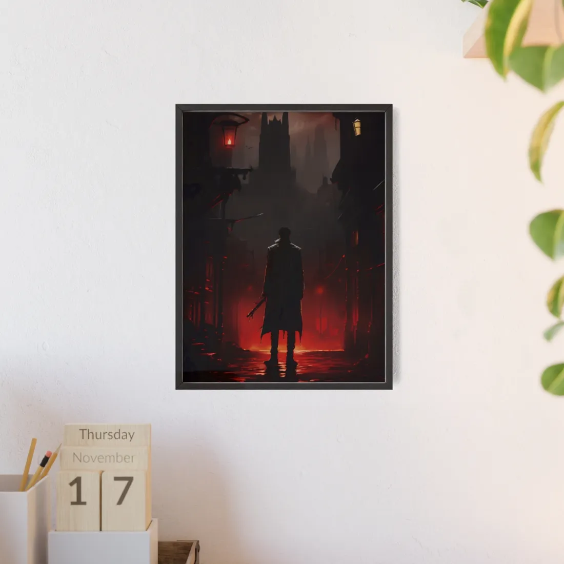 Solve Urban Mysteries: Urban Fantasy Detective Novel (Book 6) - Framed Poster