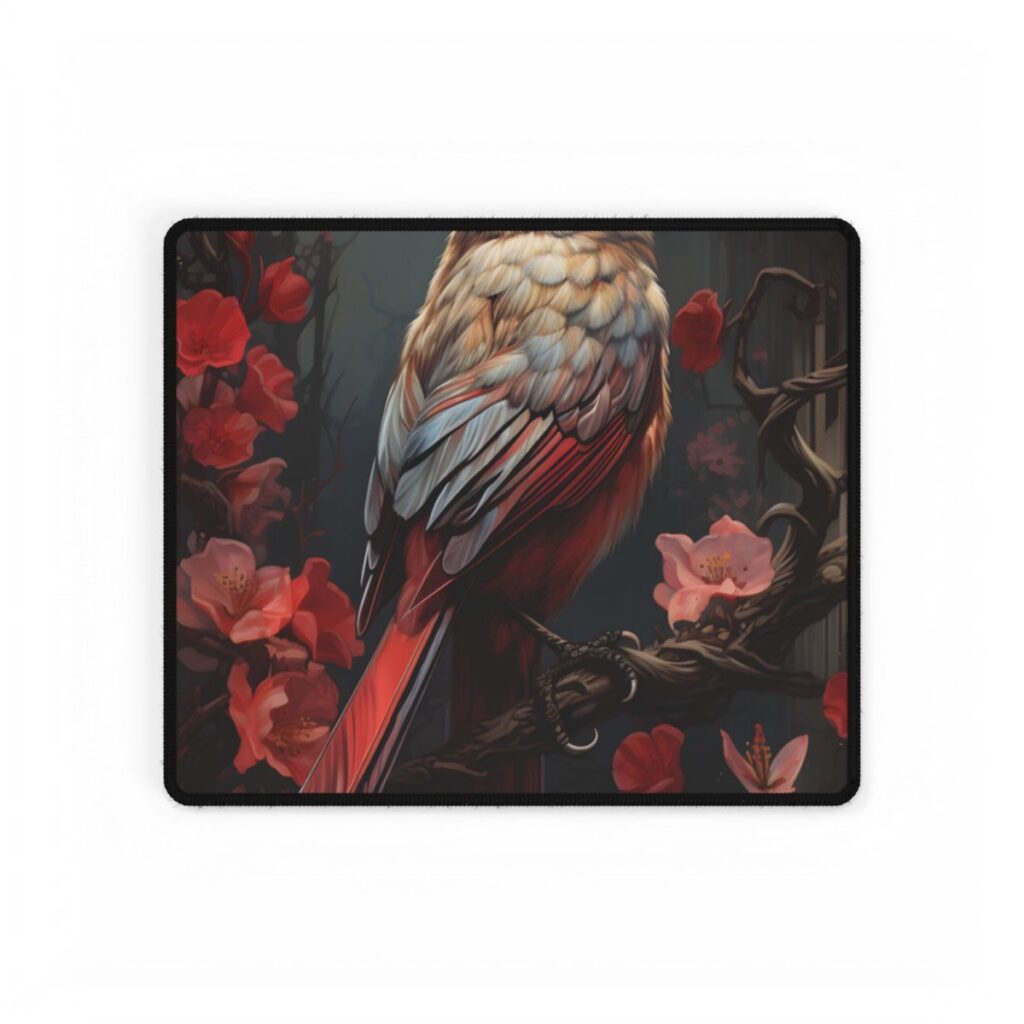 Songbird 6: Natural Portrait of a Small Bird - Desk Mat