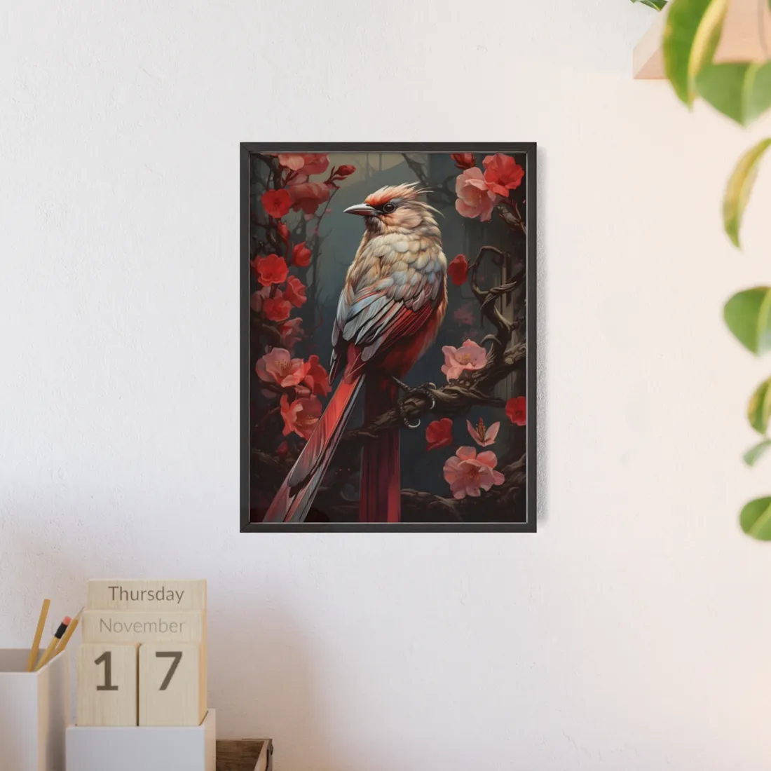 Songbird 6: Natural Portrait of a Small Bird - Framed Poster