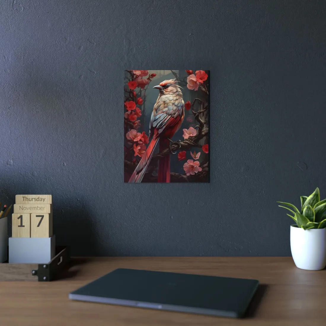 Songbird 6: Natural Portrait of a Small Bird - Metal Poster