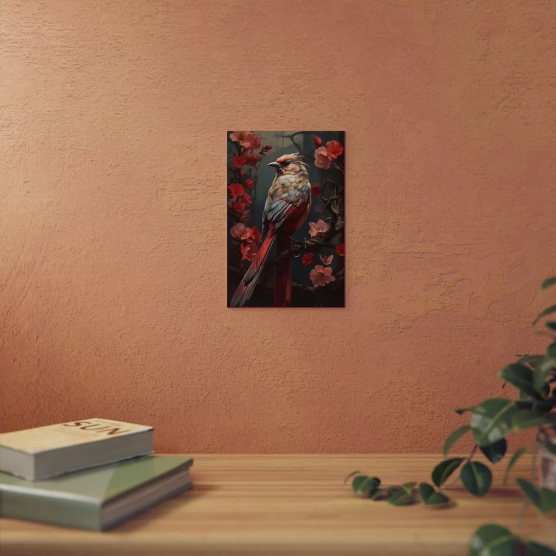 Songbird 6: Natural Portrait of a Small Bird - Metal Poster