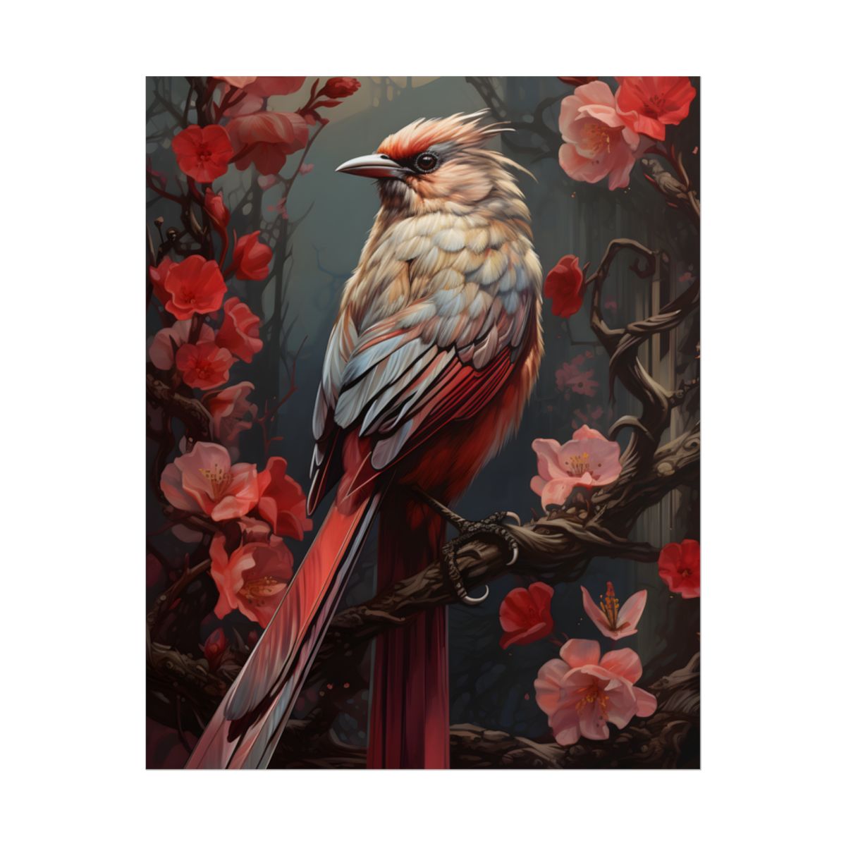 Songbird 6: Natural Portrait of a Small Bird - Poster
