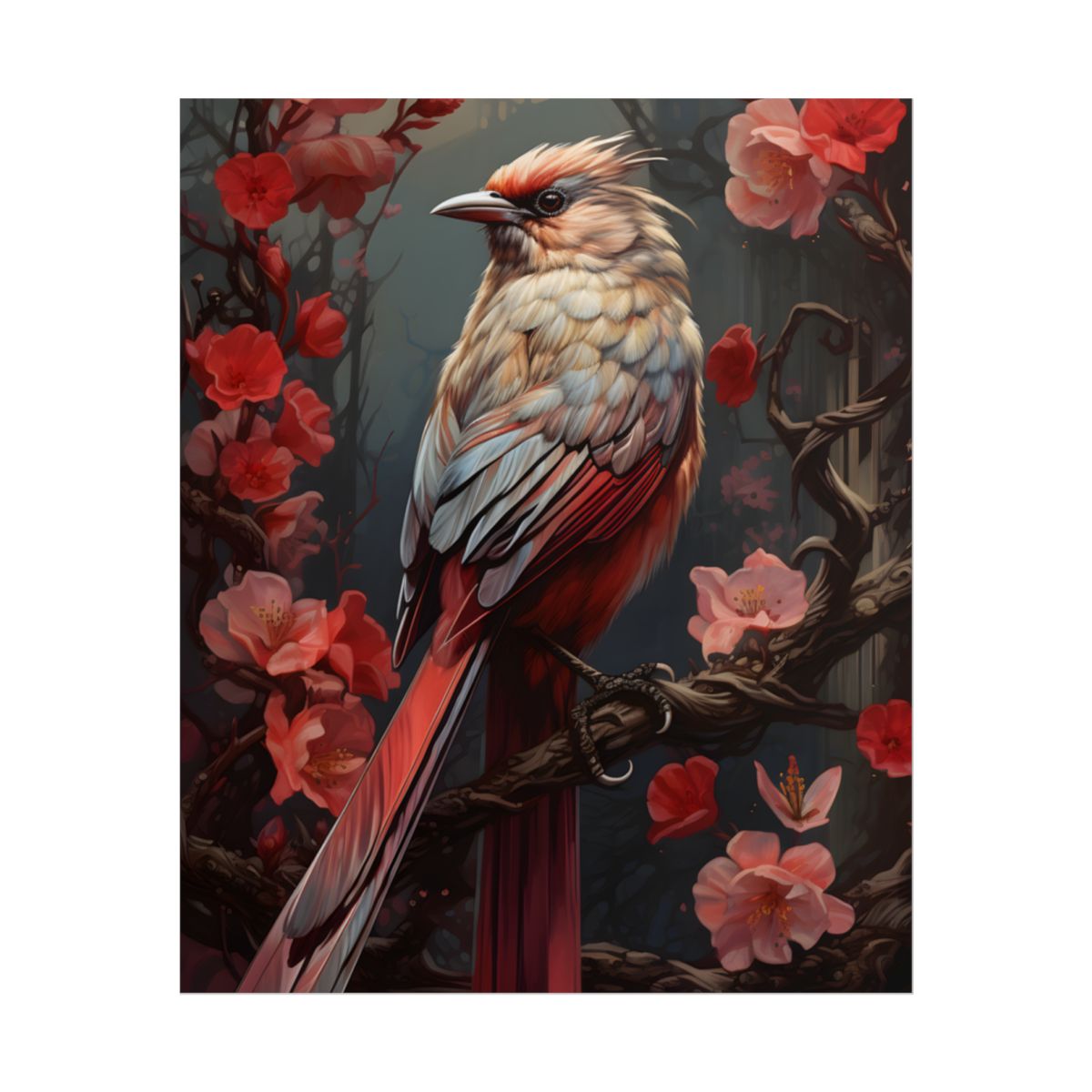 Songbird 6: Natural Portrait of a Small Bird - Poster
