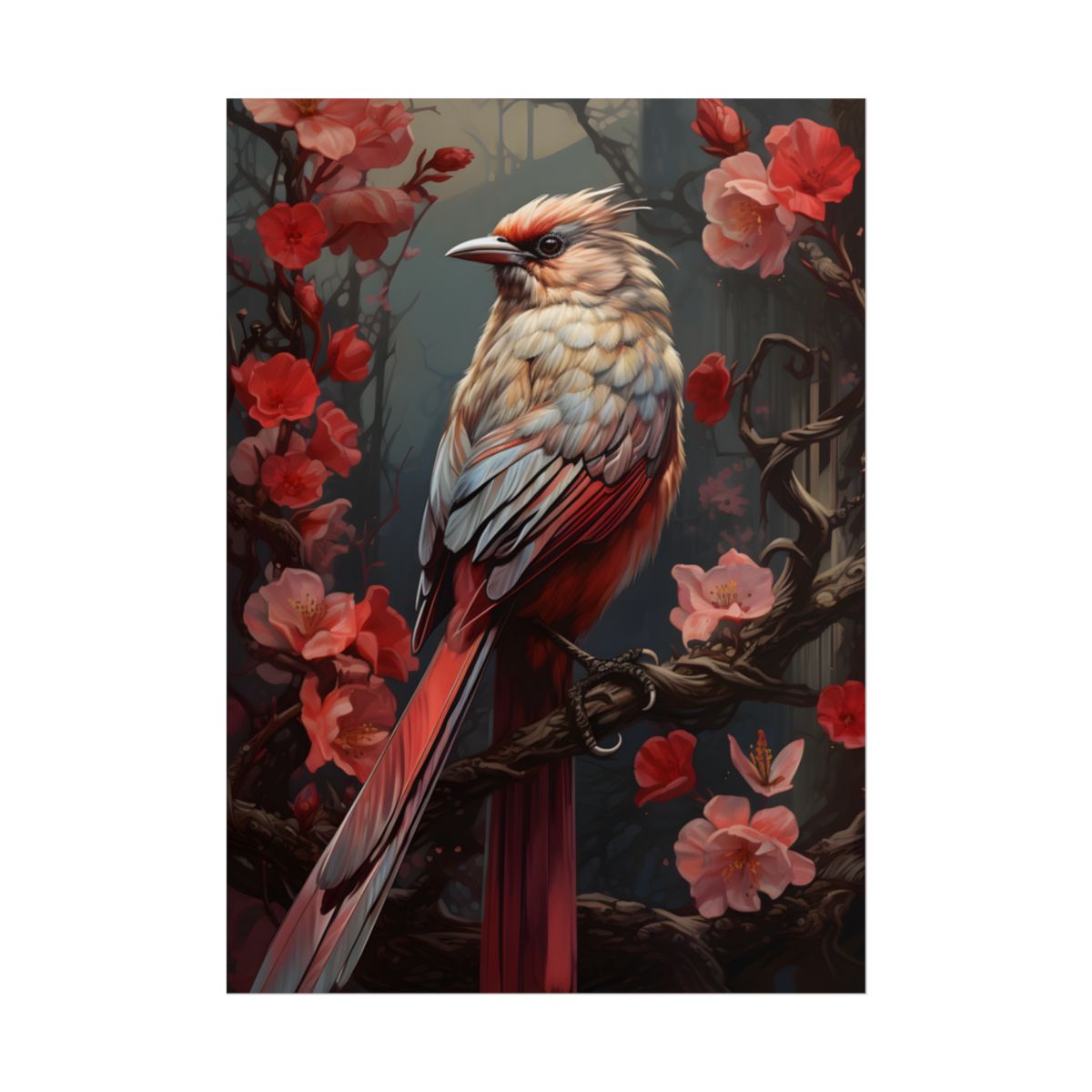Songbird 6: Natural Portrait of a Small Bird - Poster