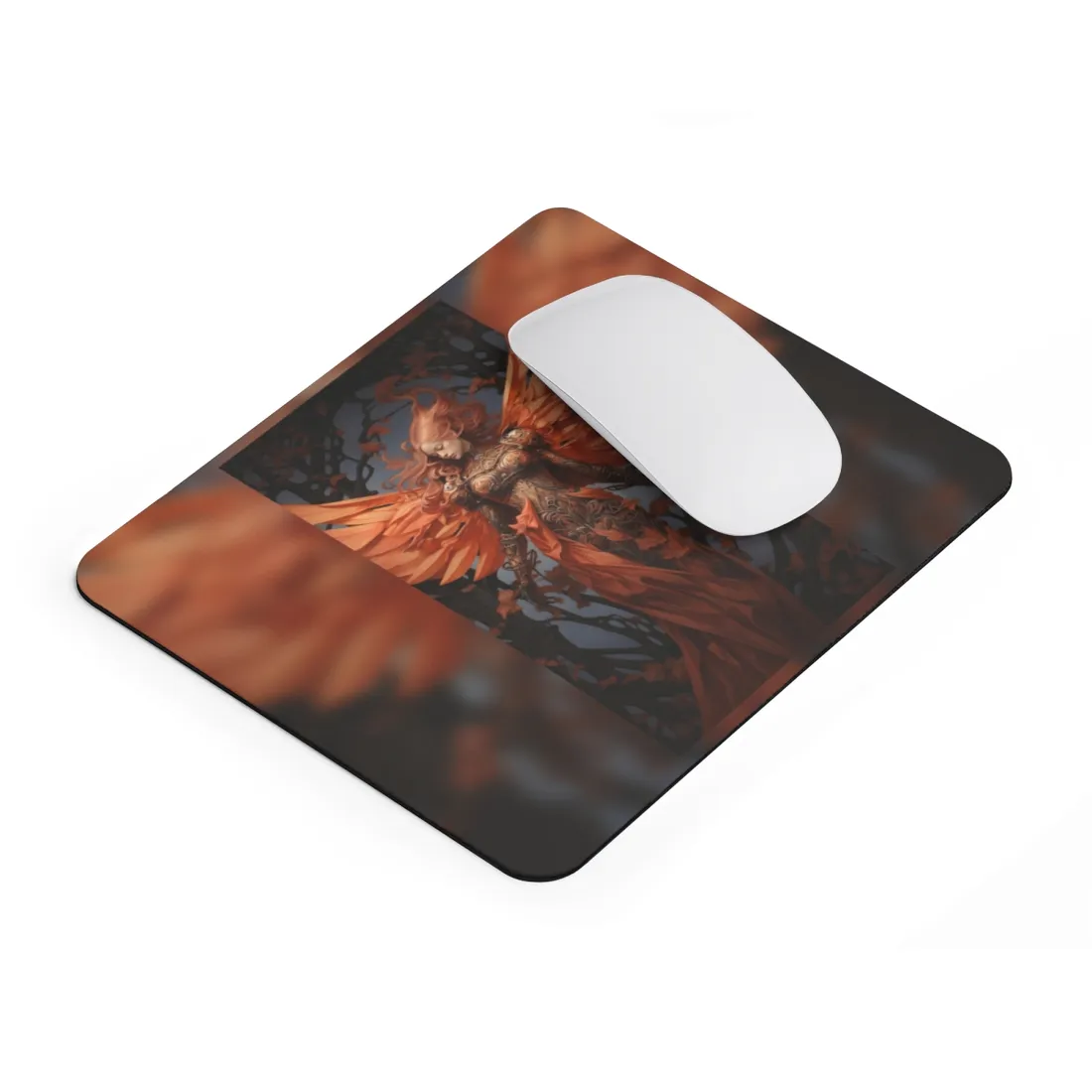 Songbird Guardian: Vibrant Nature - Mouse Pad