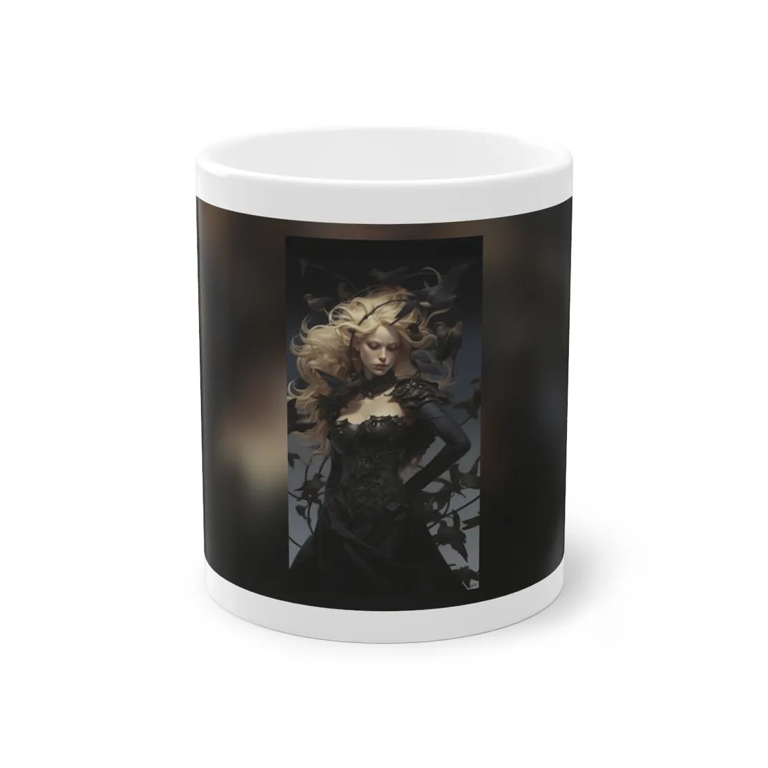 Songbird on Turtle: A Harmonious Union in Nature - Mug
