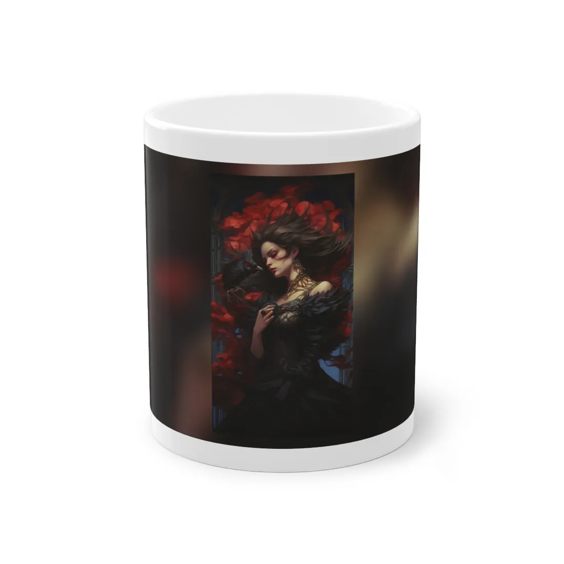 Songbird Serenade: Nature's Gentle Guardian Art - Mug