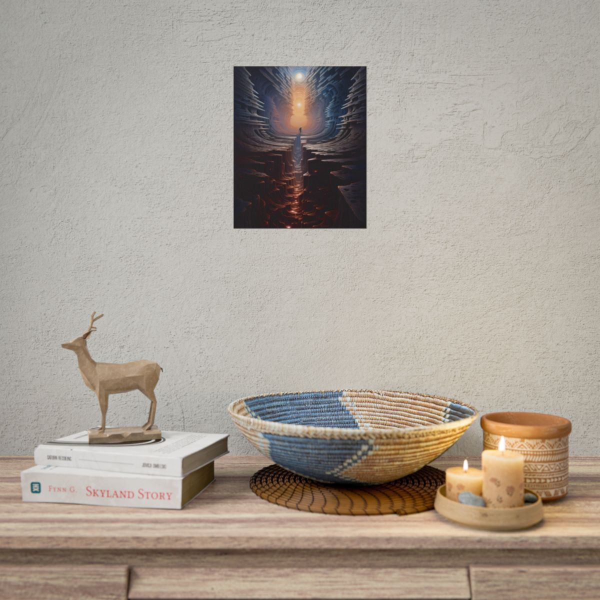 Space Explorer Journey: Intrepid Voyager Through the Galaxy - Poster