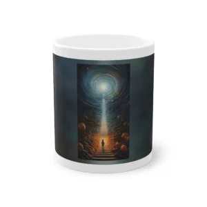 Staircase to Spiral Galaxy Mug