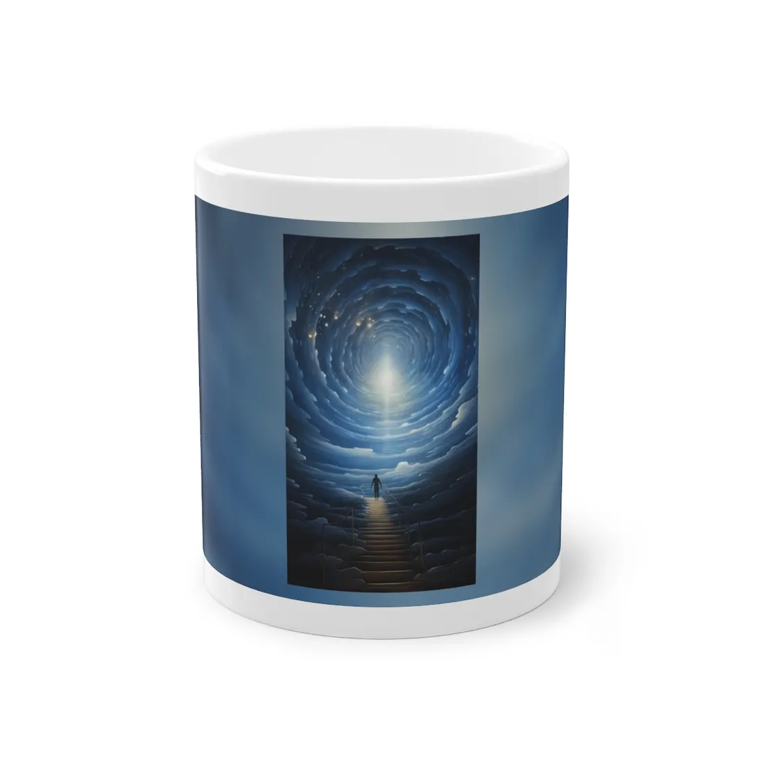 Space-Time Explorer: Cosmic Journey Art - Mug
