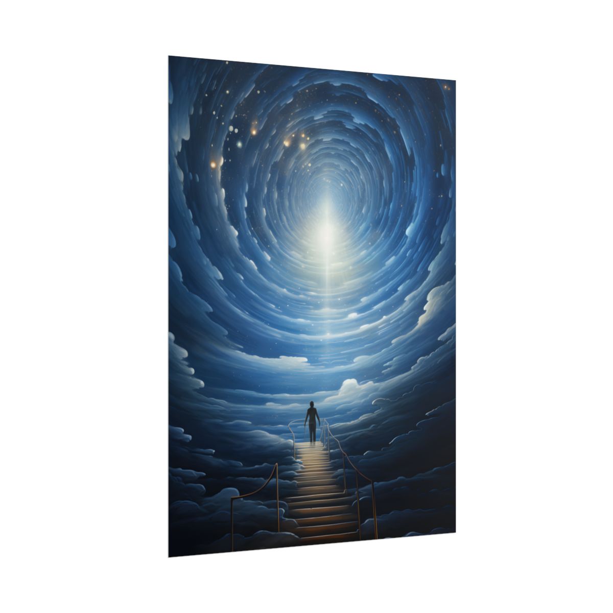 Space-Time Explorer: Cosmic Journey Art - Poster