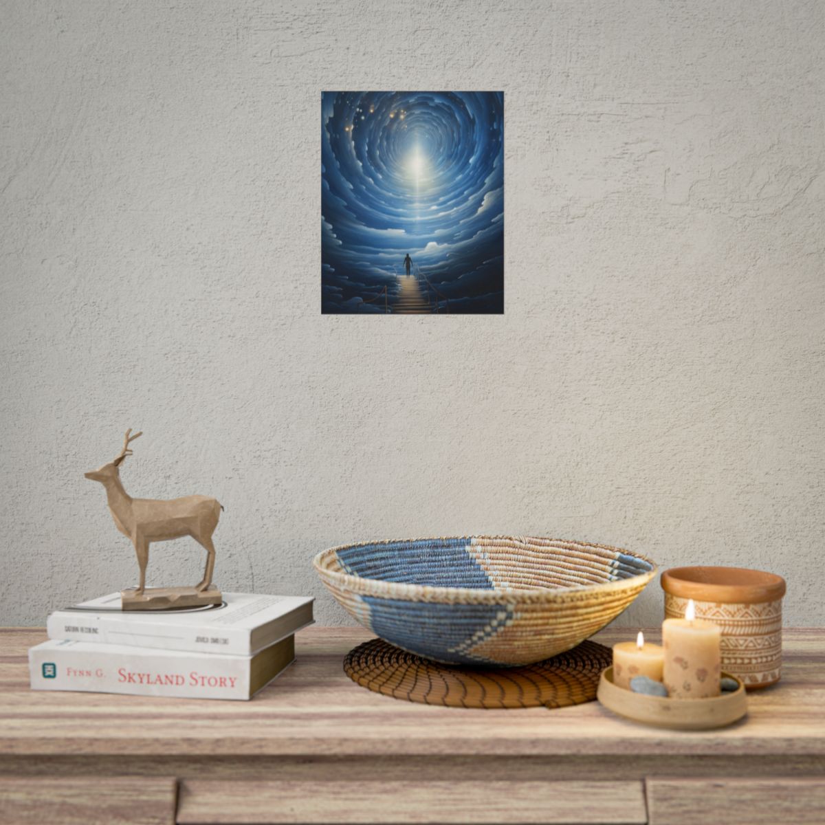 Space-Time Explorer: Cosmic Journey Art - Poster