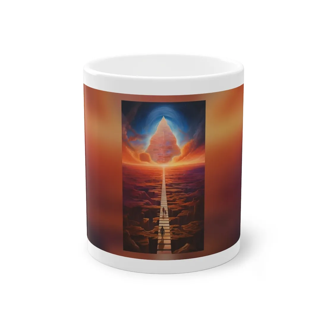 Space-Time Explorer: Cosmic Journey in Motion - Mug