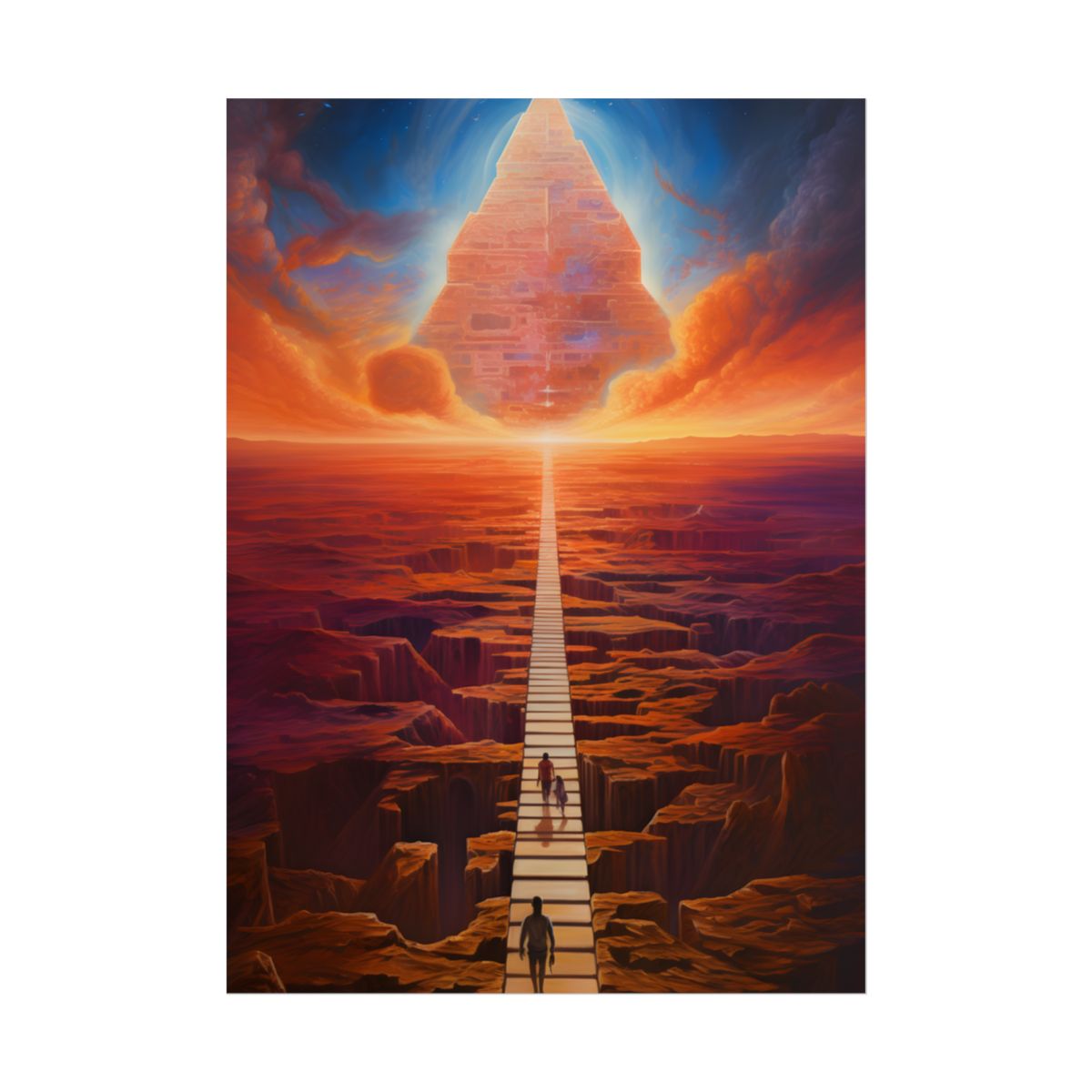 Space-Time Explorer: Cosmic Journey in Motion - Poster