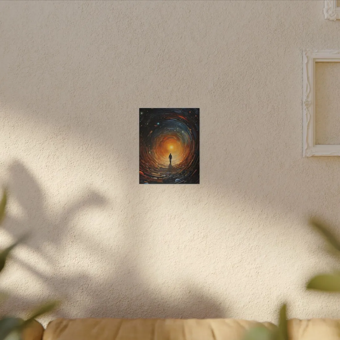 Space-Time Explorer: Intergalactic Adventure Digital Art - Canvas