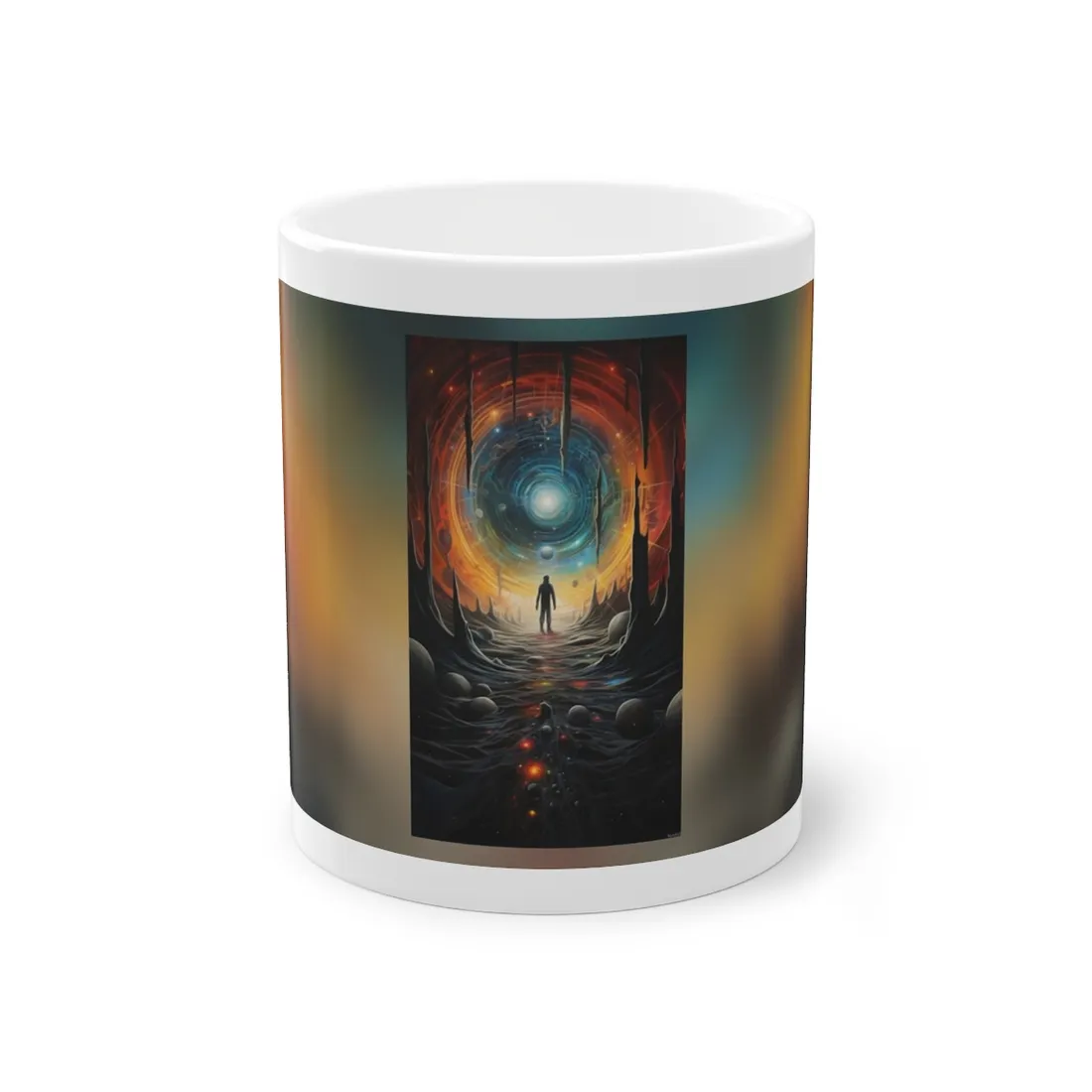 Space Time Explorer: Intrepid Journey Through the Stars - Mug