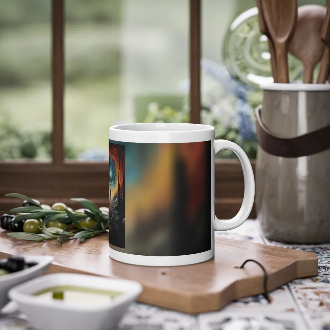 Space Time Explorer: Intrepid Journey Through the Stars - Mug