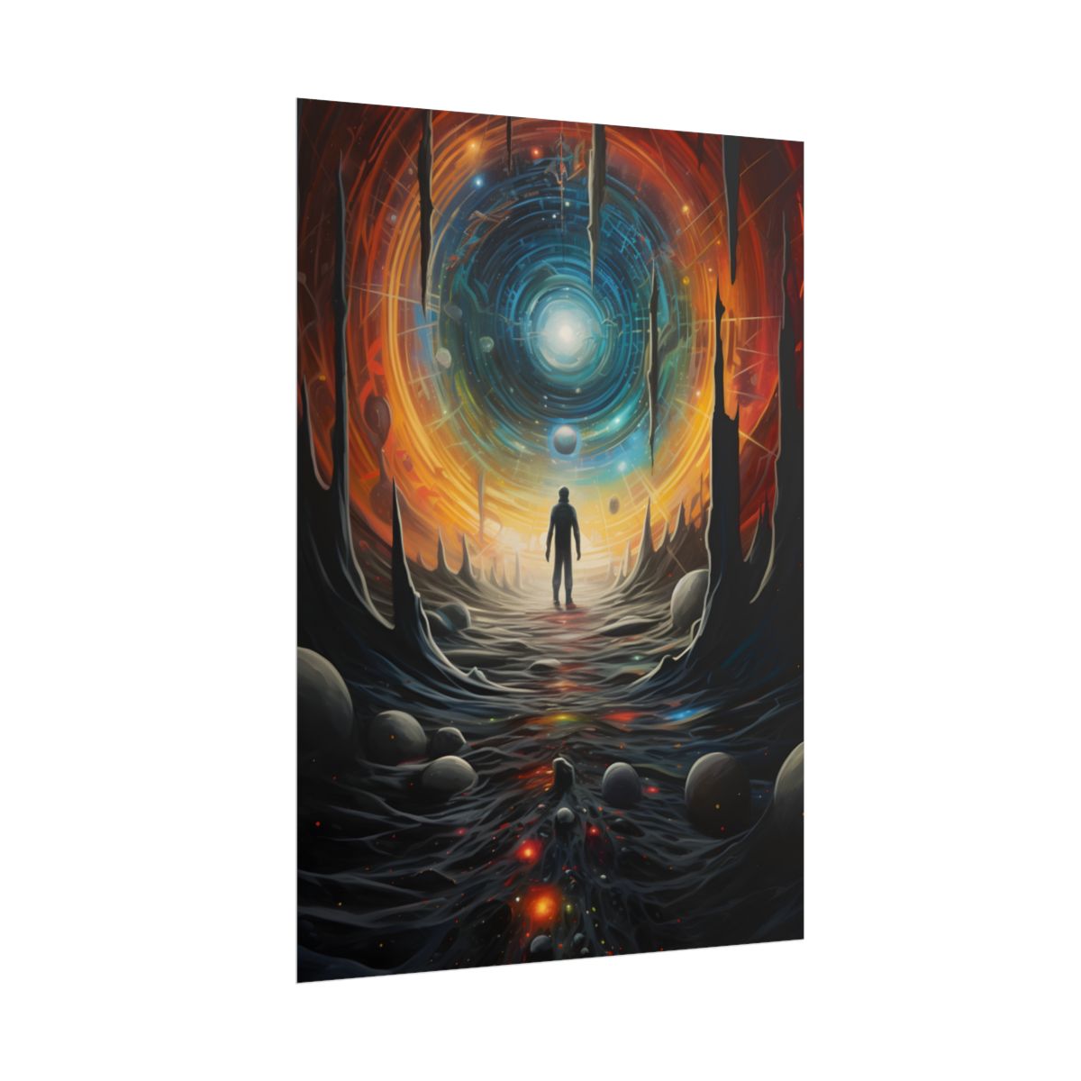 Space Time Explorer: Intrepid Journey Through the Stars - Poster