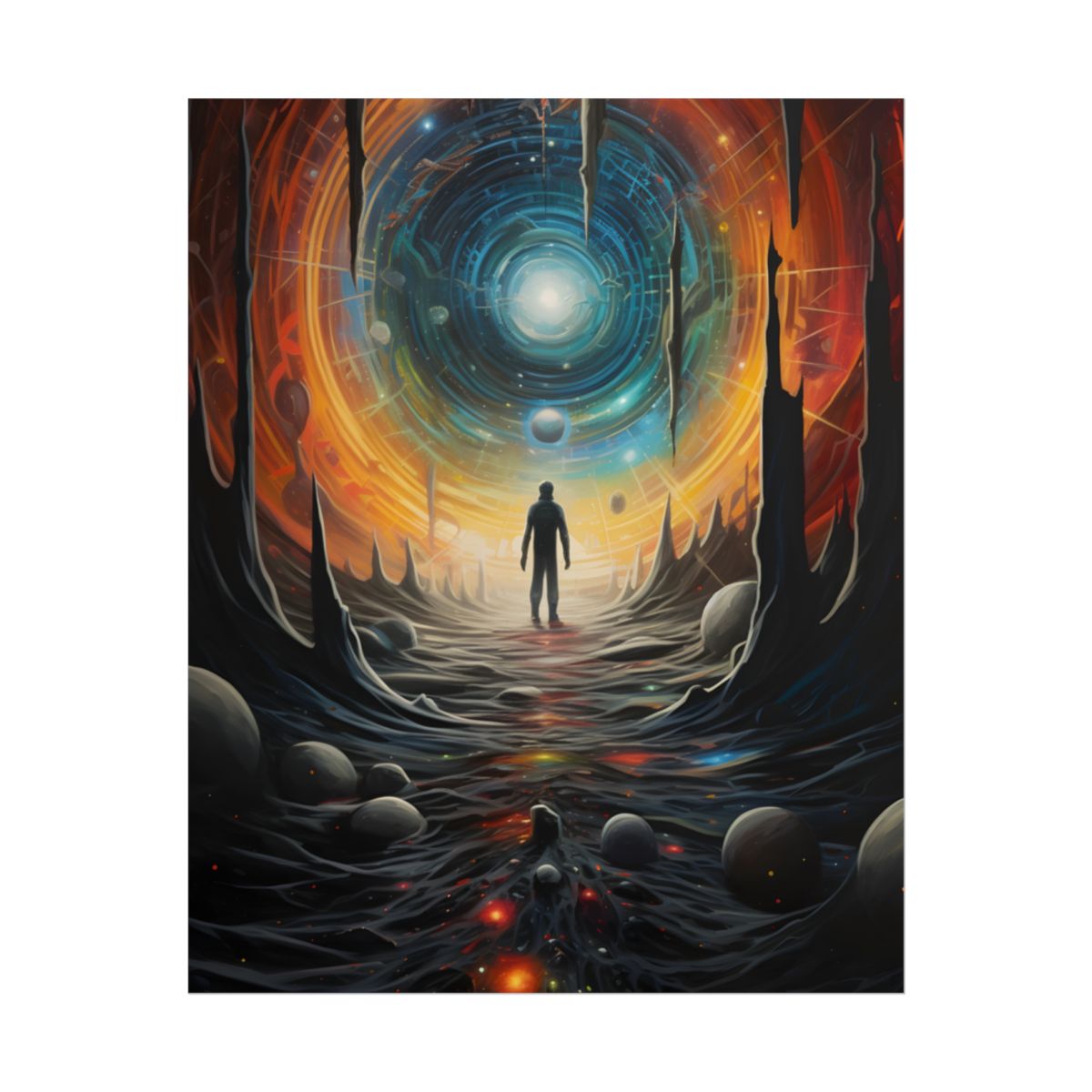 Space Time Explorer: Intrepid Journey Through the Stars - Poster