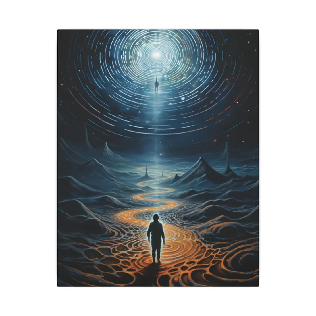 Space-Time Explorer: Mars Rover Adventure - Canvas