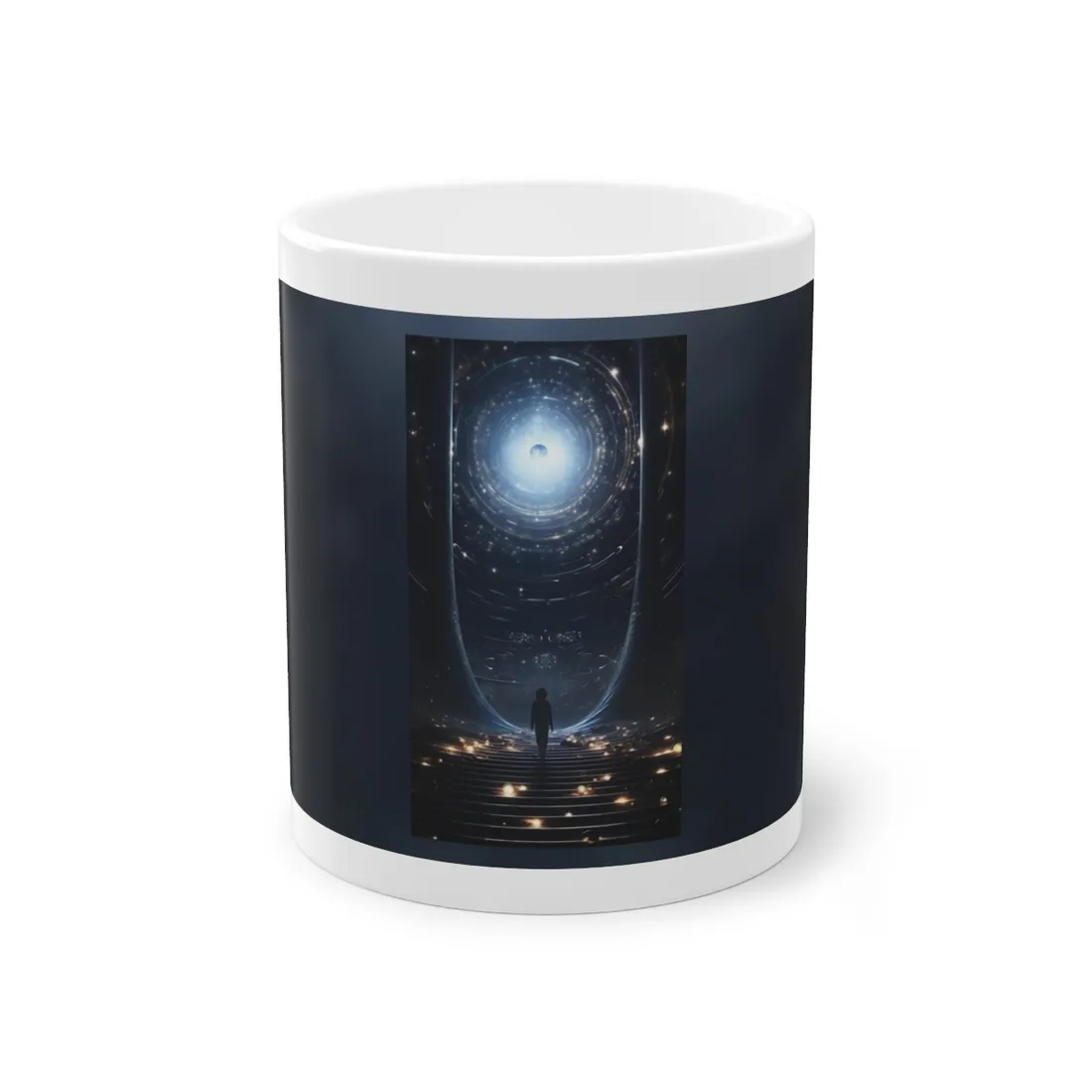 Space-Time Explorer's Cosmic Journey: A Universe of Art - Mug